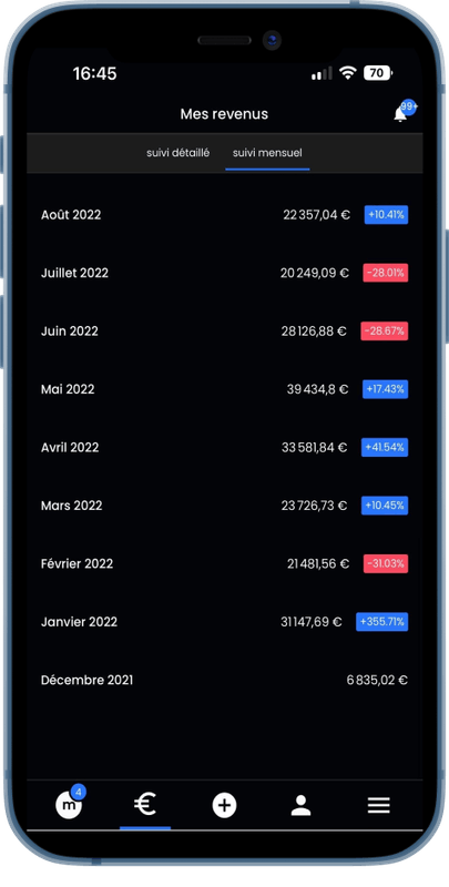 Image du telephone avec mym